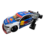 AUTOMODELO KYOSHO INFERNO GT2 NITRO AUDI A4 DTM RED BULL 1/8 4WD MOTOR KE25 RÁDIO 2.4GHZ DIGITAL KT-201 SEMINOVO REVISADO KYO 31835 RB